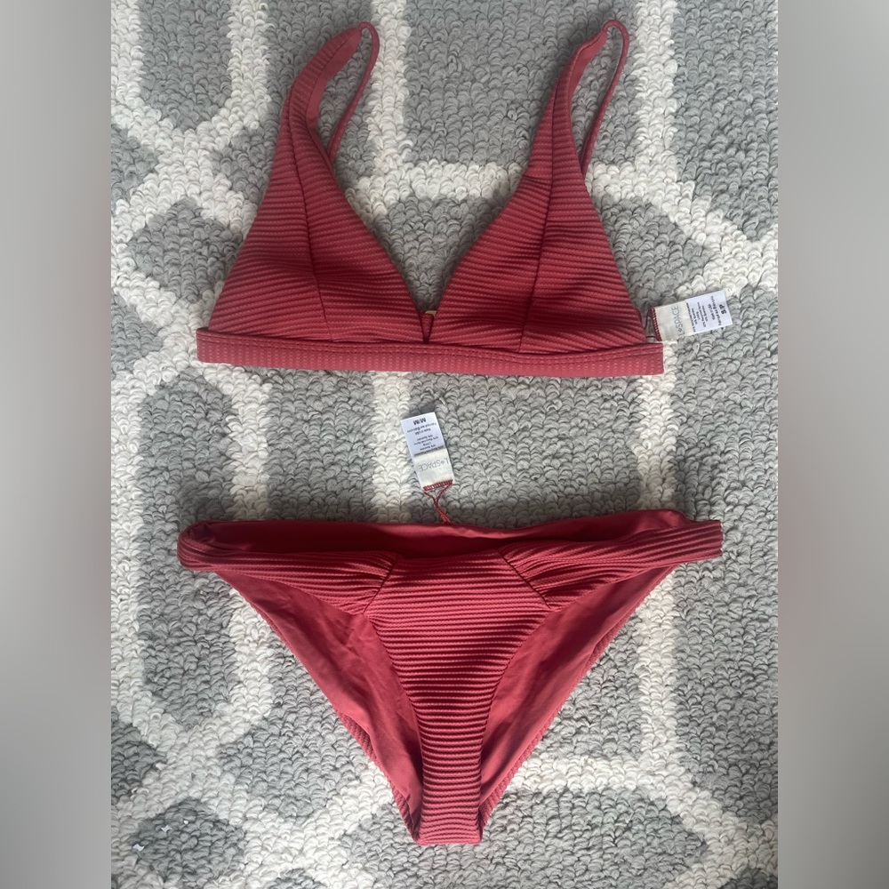 LSPACE Bikini Top & Bottom (S & M)